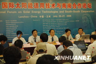 国际太阳能适用技术与南南合作论坛在兰州举行 聚焦技术转让，共筑绿色未来